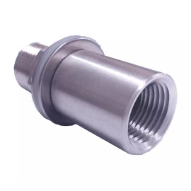 Homebrewstuff Stainless Steel 1/2" Weldless Female High Temperature Bulkhead Fitting