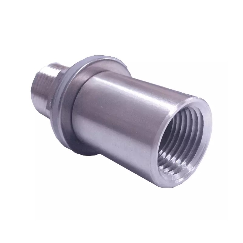 Homebrewstuff Stainless Steel 1/2" Weldless Female High Temperature Bulkhead Fitting