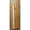 Home Decorators Collection Modern Farmhouse Honey Flat-Weave Cordless Bamboo Shade
