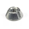 Trident 5pcs 1/4-20 Tri-Groove Tamper Proof Security Nuts Zamak 5