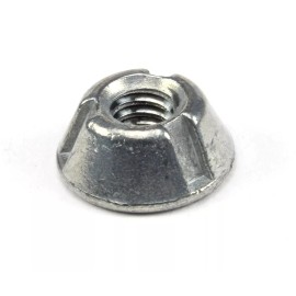 Trident 5pcs 1/4-20 Tri-Groove Tamper Proof Security Nuts Zamak 5 Anti-Theft, Trident T