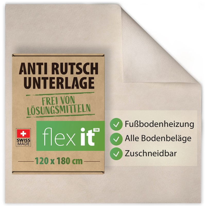 flex it® Basic Non-Slip Mat for Carpet 120 x 180