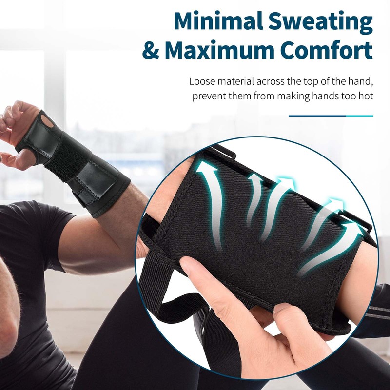 Apasiri Wrist Support, Wrist Splint for Right/Left Hand, Wrist Support
