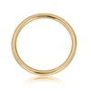 AVORA 10K Yellow Gold Plain Band Stackable Ring - Size
