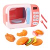 Kids Electric Microwave Oven Toy Set Cool Music Simulation Cooking