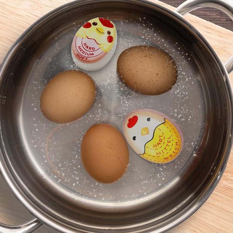 Pack of 2 Egg Timer for Cooking (Hard/Medium/Soft) for in