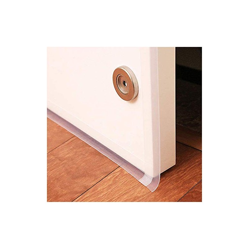 Transparent Door Seal Strip for Glass and Sliding Doors -