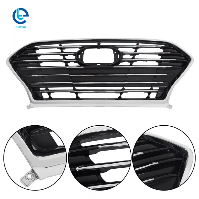 etecgo For 2018 2019 2020 Hyundai Sonata Front Upper Bumper