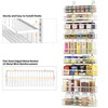 Moforoco 9-Tier White Over The Door Pantry Organizer, Pantry Organization