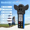 Digital Anemometer Wind Speed Meter, 6-in-1 Wind Gauge for Velocity/Temperature/Relative