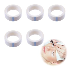 Coollooda まつげエクステ用 まぶた固定テープ【5個】保護テープ 通気性 目元保護テ ープ 下まつげ 保護テープ サージカルテープ