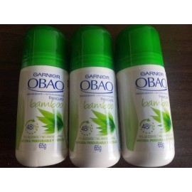Garnier 3 PACK GARNIER OBAO FRESCURA BAMBOO 2.3 OZ EA ANTIPERSPIRANT MEXICO