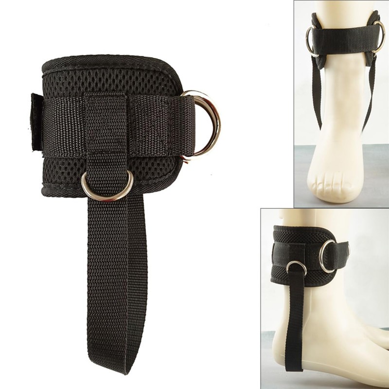 ANCLLO 2Pcs Ankle Straps for Cable Machines Leg Strength Trainer