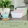 LIVINVIBE Reusable Silicone Food Storage Bags – Set of 4