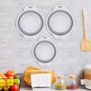 R4Retails Collapsible Kitchen Colander Set, 4 Qt and 2 Qt