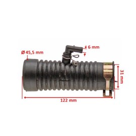 Intake Hose Variomatic Lid Suitable for Rex, Baotian, Benzhou - Fits 50cc 4-Stroke GY6 China Scooter