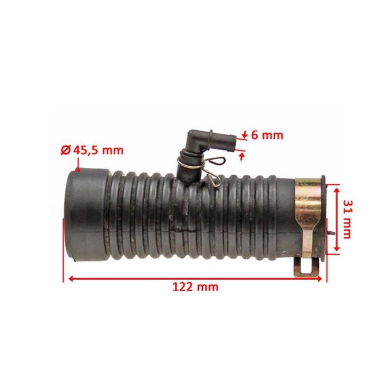Intake Hose Variomatic Lid Suitable for Rex, Baotian, Benzhou -