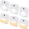 6 Pack Night Light Plug in, LED Nightlights Smart Dusk