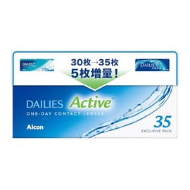 Alcon Daily Active 35 Sheets [Dailys Aqua Comfort Plus Successor Product] [BC] 8.7 [PWR]-6.00