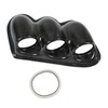 52mm Carbon Fiber Dash Board Triple Gauge Pod Holder Replacement