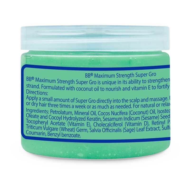 Bronner Brothers Super Gro Maximum Strength, 6 Ounce