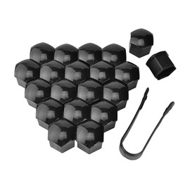MAX COOL 20PCS 19mm Wheel Lug Nut Covers Hub Screw Rim Bolt Rustproof Tyres Screw Caps Suitable for Holden Commodore VB to VZ