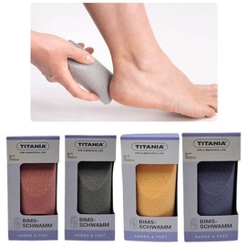 Titania 티타니아 퓨미즈 스펀지 파일 발각질제거 발뒤꿈치 굳은살제거 색상랜덤발송 Titania Fumiuz Sponge File for Callus Removal, Heel Hard Skin Removal, Random Color Shipment