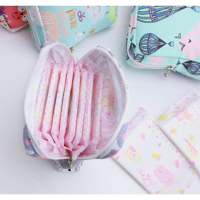 Plus Nao Makeup Pouch, Sanitary Pouch, Small Item, Women's, Multi-Pouch,