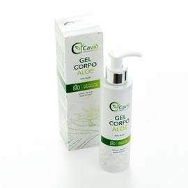 Caviò AloeVera Reines Gel 150 ml AloeVera Haar-Haut-Körper 100% Natürlich Mit Vanille-Aroma 100% Natürliches Reines AloeVera Gel Ideal Als Feuchtigkeitspflege, After-Sun, Gegen Sonnenbrand