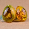 Zaagot Animals Amber for Butterfly Stone Pendant Necklace e for