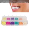 Colorful Dental Restoration Interdental Composite Contoured Wooden Wedges (600pcs)