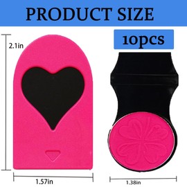 10 PCS Hair Chalk,Temporary Hair Dye Colour,Hair Powder Fruit Flavored, Vividly Coloring, Effortlessly Washable, for Versatile and Trendy Hair Transformations