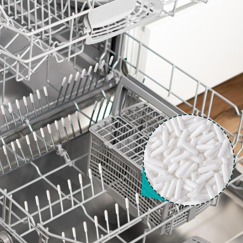 OIIKI 150 PCS Dishwasher Rack Repair, 1 Inch Dishwasher Rack