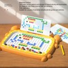Magnetic Dot Drawing Board Cute Crab Shaped Doodle Board Educational