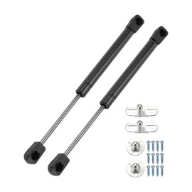 Motoforti Universal Lift Supports Struts Lift Support Shock 10inch/254mm 60lb/267N/27kg Schwarz