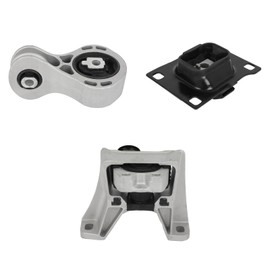OCPTY 3PCS Engine Motor Mount Transmission Mount and Torque Strut Mount Set Compatible for Ford Focus 2008 2009 2010 2011, Automatic Transmission # A5322 A2986 A5495