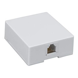 Cable Leader 1-Port RJ11 Surface Mount Box (6P6C)