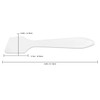 PANA USA 100 Pieces Disposable Makeup Frosted Tip Angled Spatula