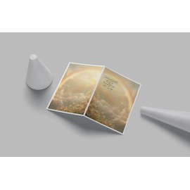 WBdesignz Condolence Card with Envelope - Sympathy Card Sympathy Loss Farewell Sensitive Compassion Rainbow Path Light Hope Comfort Warmth Memory (DIN A6)