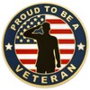 PinMart Proud to be a Veteran Pin – Patriotic American
