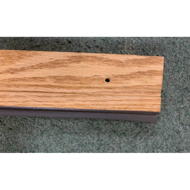Threshold 2 1/2" X 36" Wood Door Threshold - Red