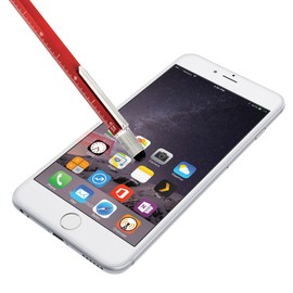 Monteverde USA One Touch Tool Stylus, 0.9 mm Pencil, Red (MV35253)