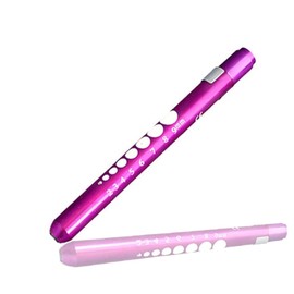 Mini Pen Torch Light SENRISE Diagnostic Medical Penlight, Mini Reusable LED Penlight Flashlight Pen Torch for Home Outdoor Doctor Nurse EMT Emergency (Purple, 1 Pack)