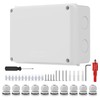 BUCOMTU Junction Box Outdoor Waterproof Junction Box Surface-Mounted IP65, 150