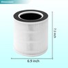 Lhari VK-6067B Filter Compatible with Vremi Air Purifier and HOKEKI