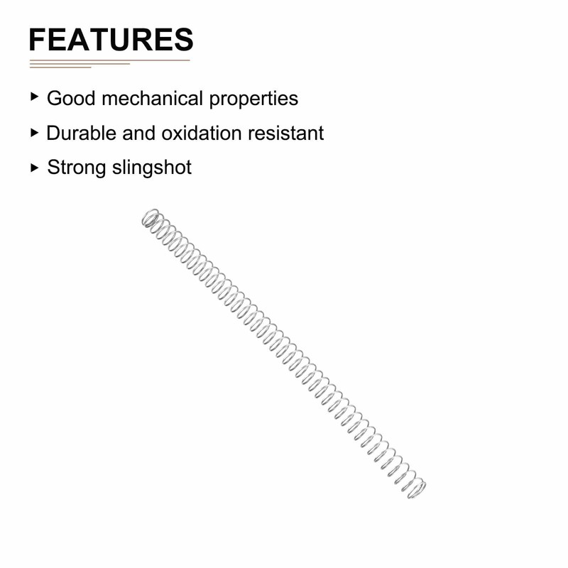 DTGN 1.5x17x300mm(DxODxL) Compression Spring - 1Pack - Good for Machinery