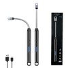 2 PCS Candle Lighter, Electric Lighter Arc Windproof Flameless with