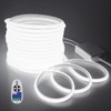 Samsion 65.6FT COB Led Strip Lights Cold White AC 110V~120V