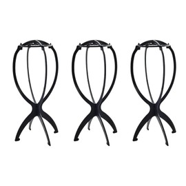 FALOFALO Wig Stand, Set of 3, Wig Hanger, Prevents Shape Deformation, Wig Stand, Wig Stand, Wig Stand, Full Wig