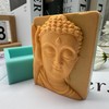 Buddha DIY Silicone Mold for Soap Candle Wax Making,Aroma Plaster
